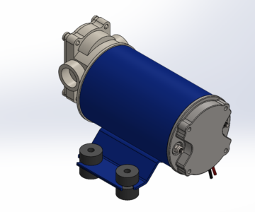 3D модель Насос шестерённый в сборе Marco UP3/24
