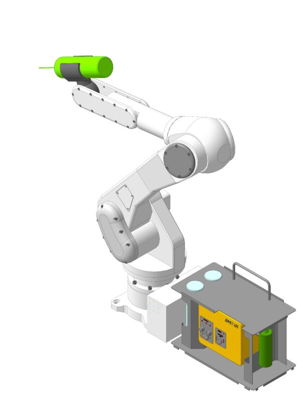 3D модель Робот Kawasaki RS006L c установкой ХГН Димет