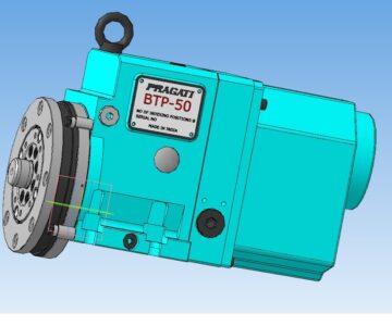 3D модель Модель инструментальной головки для привязки к станку PRAGATI BTP-50