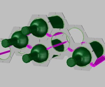 3D модель Стойка для вина