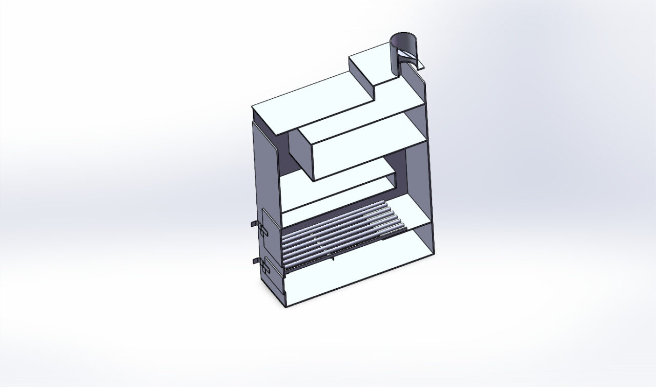 3D модель Печь в баню 900х500х1300