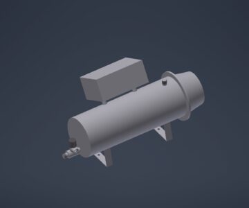 3D модель Водонагреватель проточный Эван ЭПВН-12