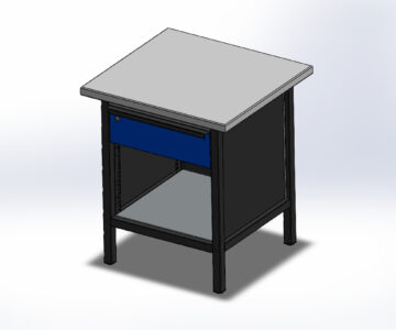 3D модель Тумбочка 700х750х855 мм