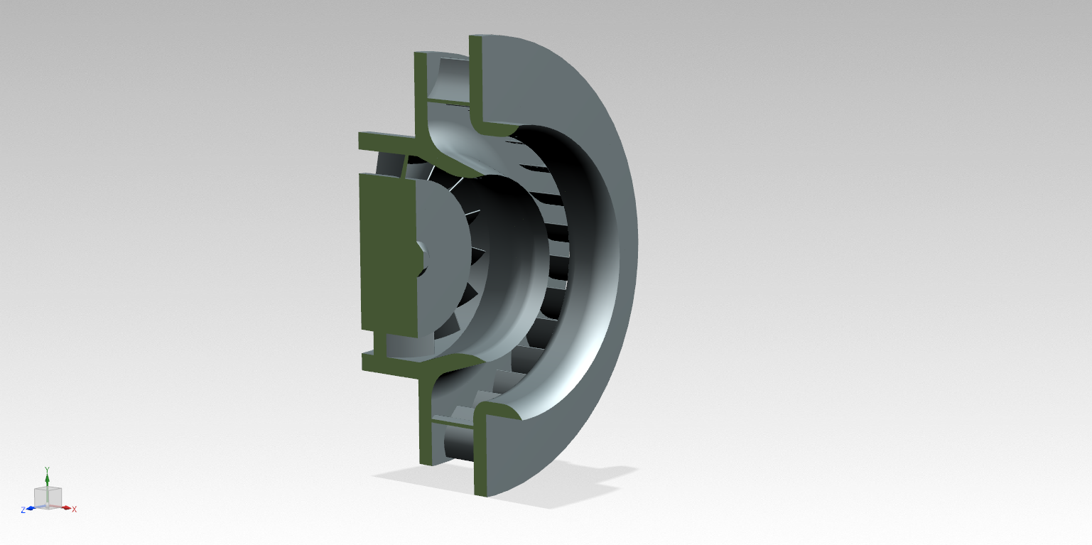 3D модель Фронтовое устройство двухступенчатого типа