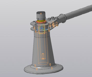 3D модель Домкрат винтовой грузоподъемностью 4.8 тонны