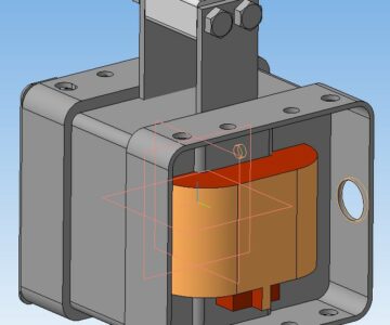 3D модель Электромагнит МИС-4200 3D-модель