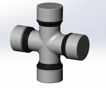 3D модель Крестовина кардана 3102-2201025-01