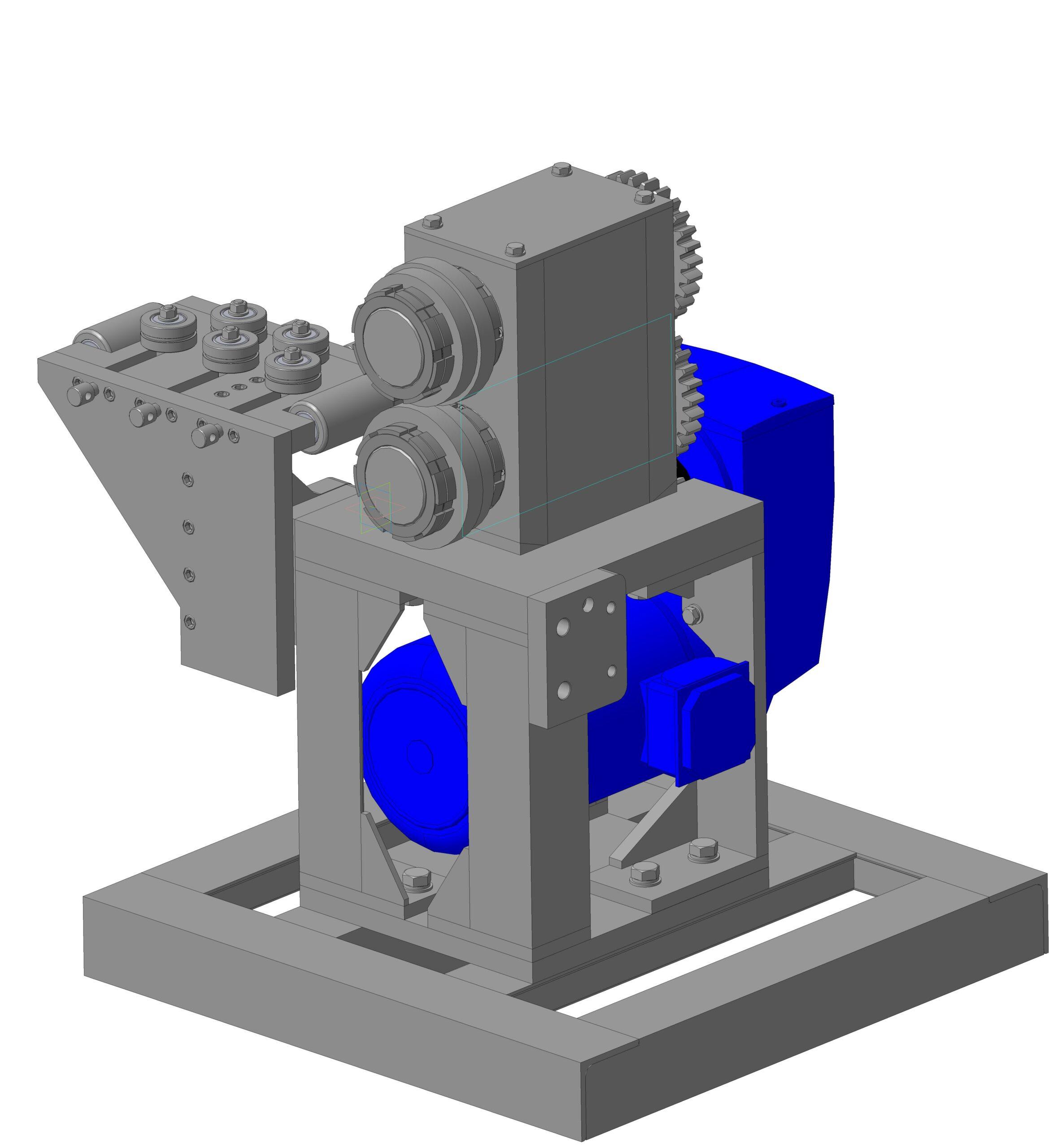 3D модель Станок для резки полосы