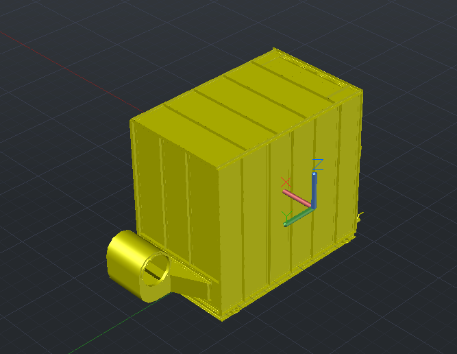 3D модель Котел КВ-Г-2,5-115