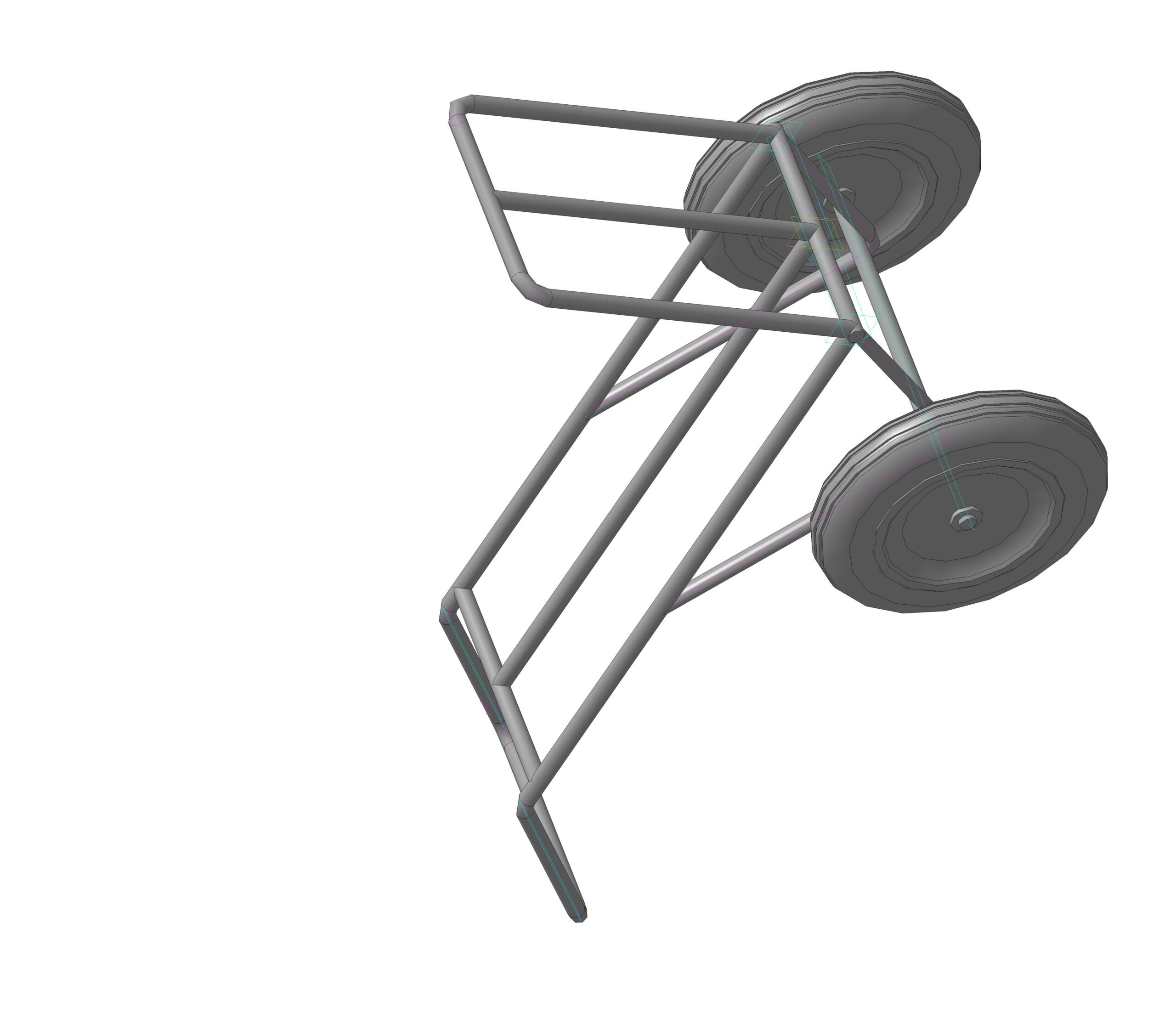 3D модель Грузозахватная тележка