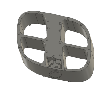 3D модель Педаль детского велосипеда Novatrack