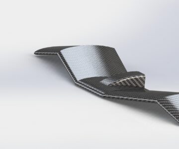 3D модель Концепт авиамодели схемы летающее крыло