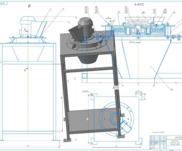 3D модель Дробилка молотковая для измельчения зерна