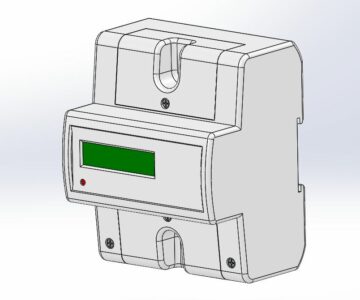 3D модель Счетчик ЭНЕРГОМЕРА CE102 R5