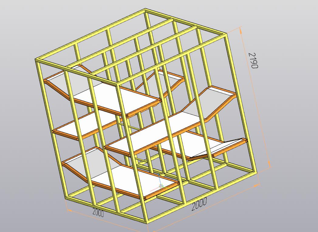 3D модель Место для сна в офисе