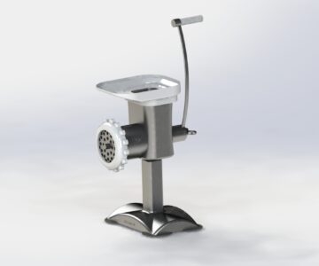 3D модель Мясорубка в SolidWorks