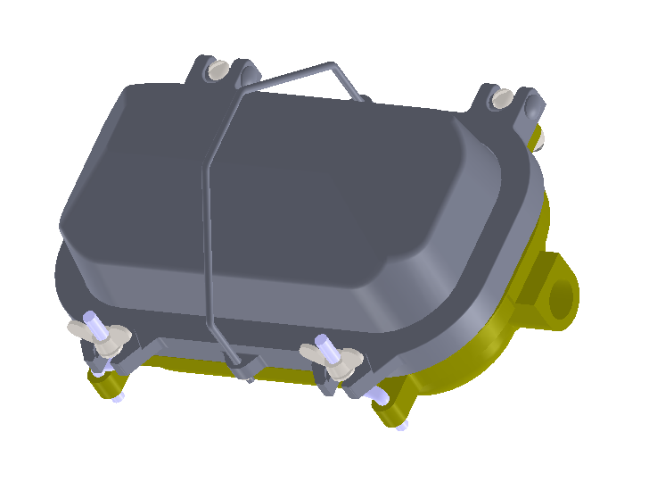 3D модель Светильник ходовых огней АВМЮ.676261.001-01