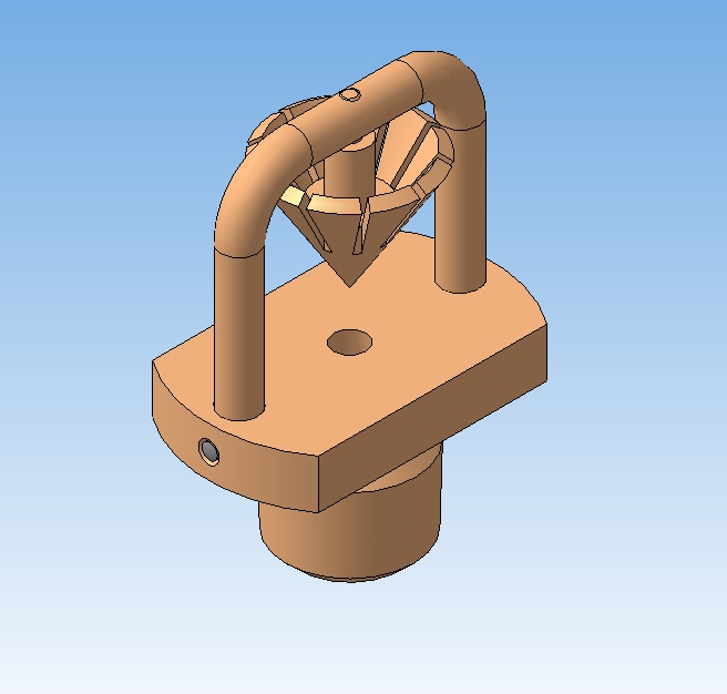 3D модель Ороситель дренчерный (дренчер)