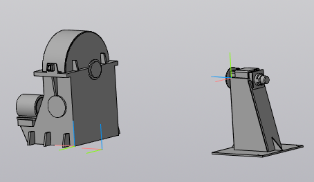 3D модель Кантователь двухстоечный до двух тонн