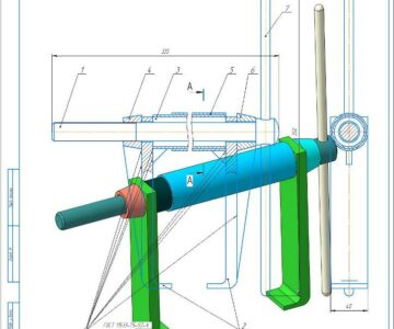3D модель Съемник головки блока с клапанами