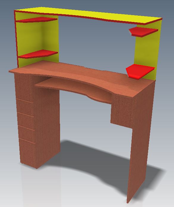 3D модель Модель стола на балкон.