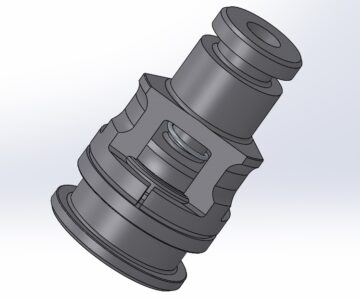 3D модель Клапан обратный Ду4 - Ду16