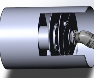 3D модель Валец вибрационного дорожного самоходного катка