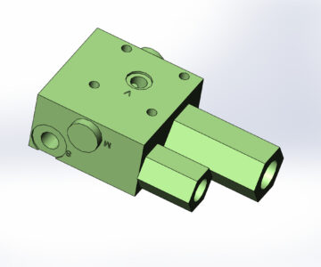 3D модель 3D модель гидрозамка LHT 33 P-15