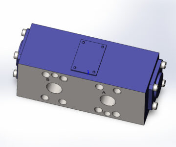 3D модель 3D модель клапана ГКП.0.25 PSM