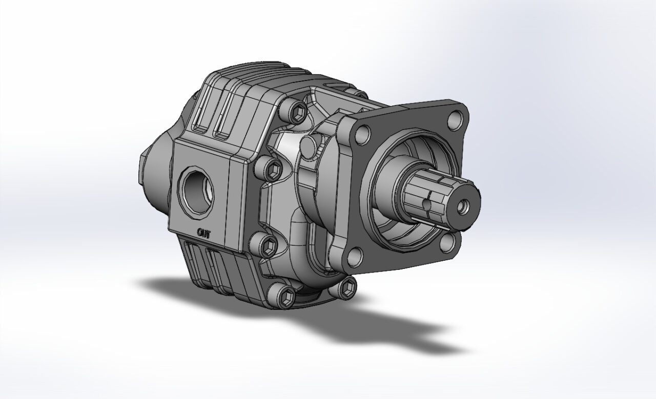 3D модель Гидронасос NPH-43