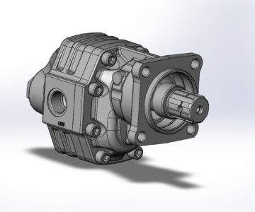 3D модель Гидронасос NPH-43