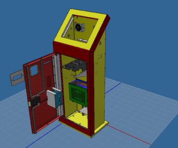 3D модель Терминал оплаты 3D модель