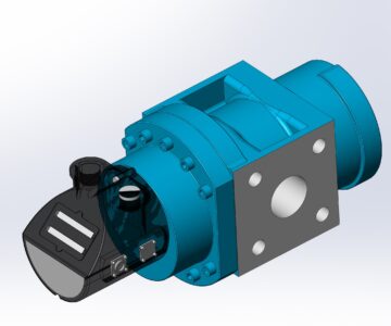 3D модель Счетчик газа DKZ_04 G 40 DN 50 PN16