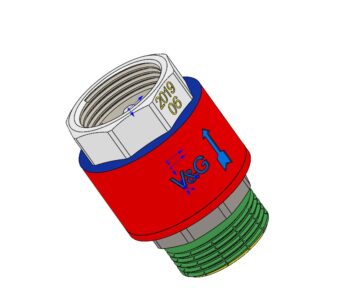 3D модель Клапан обратный G1