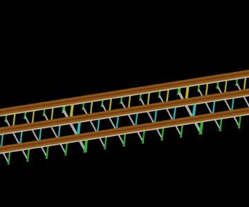 3D модель Трибуна для зрителей