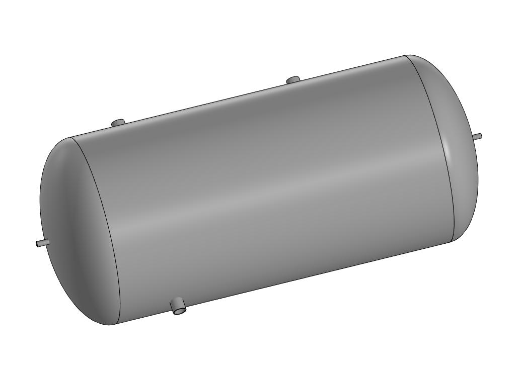3D модель Ресивер  900 литров