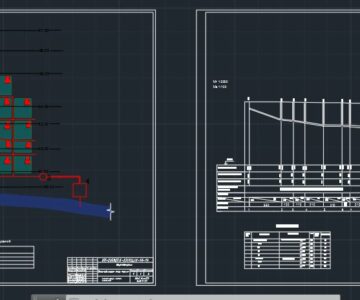 Чертеж Прокладка сети канализации в городе  средней полосы РФ