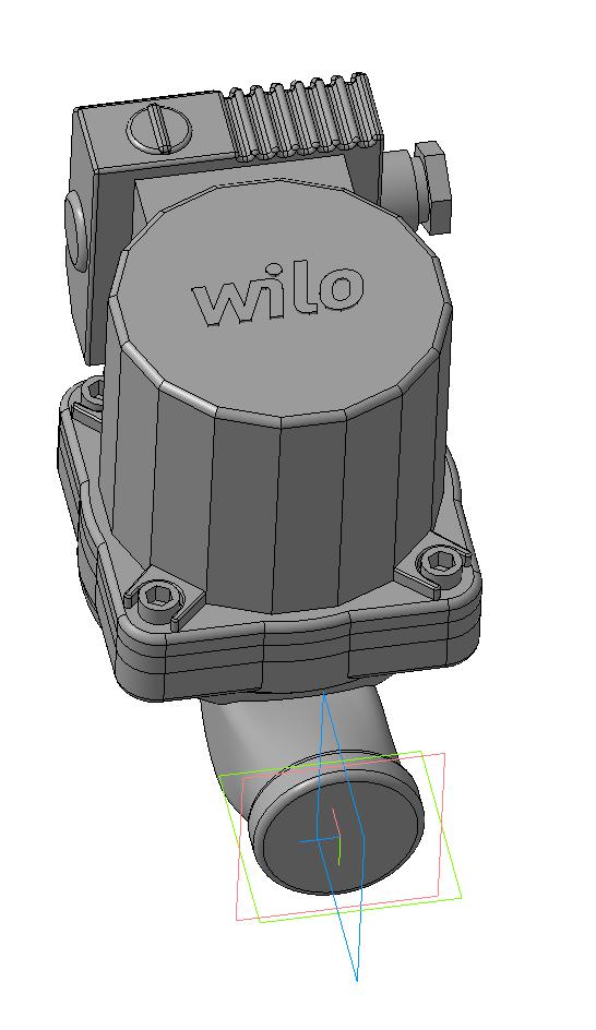 3D модель Насос циркуляционный Star-RS25