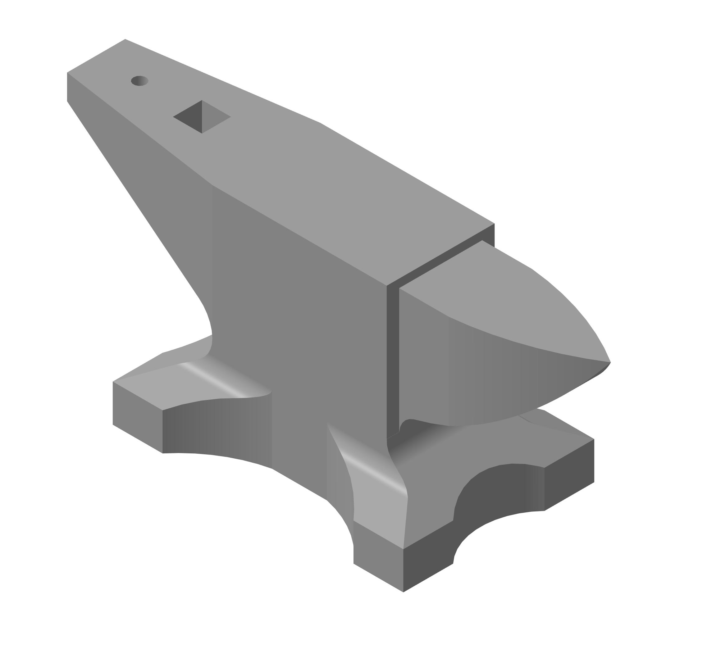 3D модель Наковальня