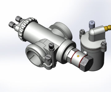 3D модель Карбюратор К-28Г.