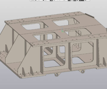 3D модель Опора железнодорожная