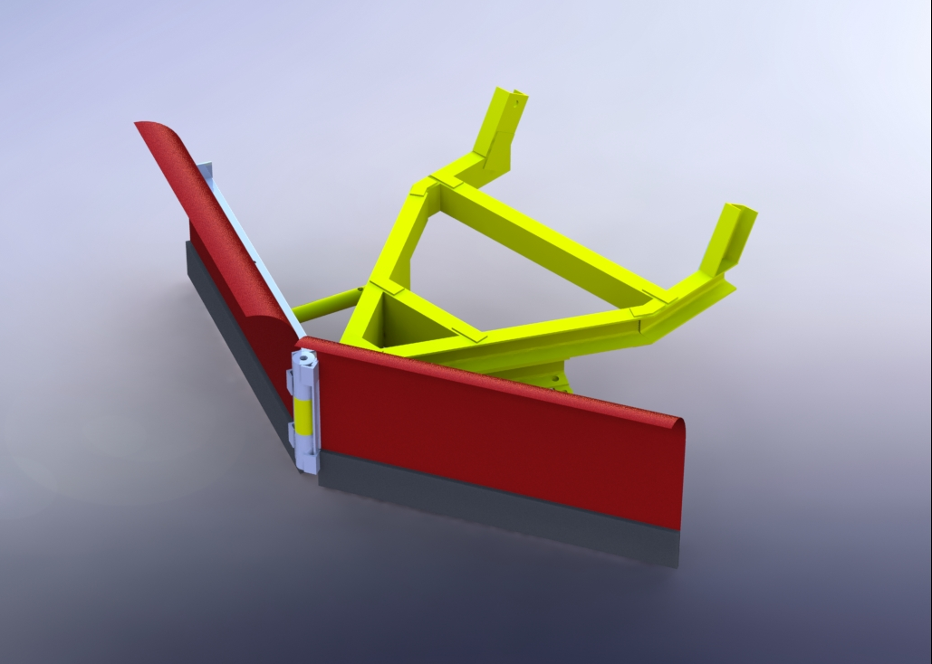 3D модель Отвал (Лопата) для внедорожника