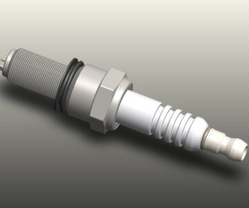 3D модель Свеча зажигания искровая