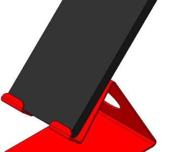 3D модель Подставка для телефона наклонная
