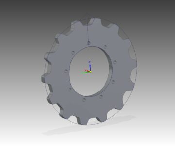 3D модель Звезда YANMAR YB151