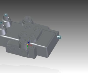 3D модель Гидрораспределитель 2Р40