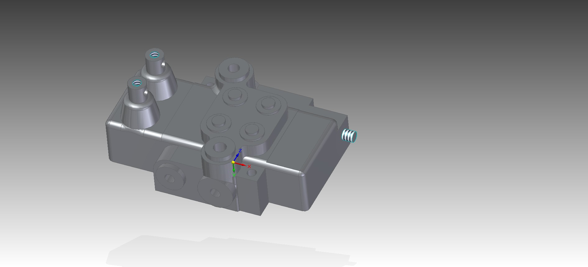 3D модель Гидрораспределитель 2Р40