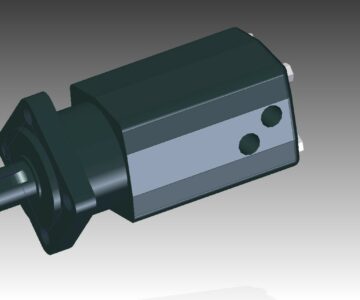 3D модель Гидромотор МПГ 315