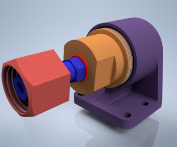3D модель МЧ00.19.00.00 Клапан сетевой обратный