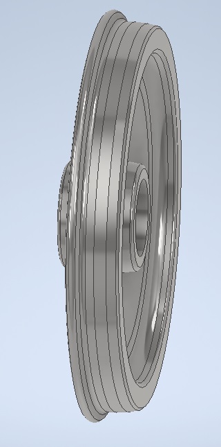 3D модель Колесо 957-190-1-А-1 ГОСТ10791-2011